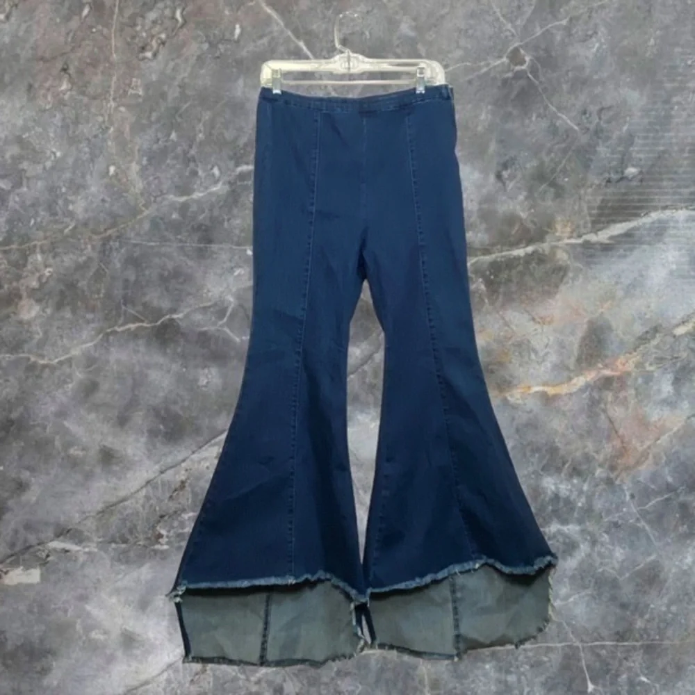 For The Republic Ultra Wide Flare Leg Jean